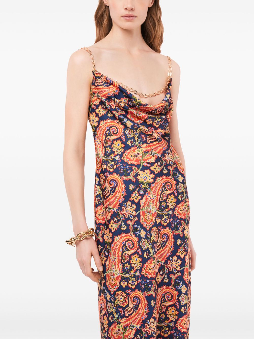 Shop for discounted items Rabanne Paisley Nuisette Maxi Dress Women