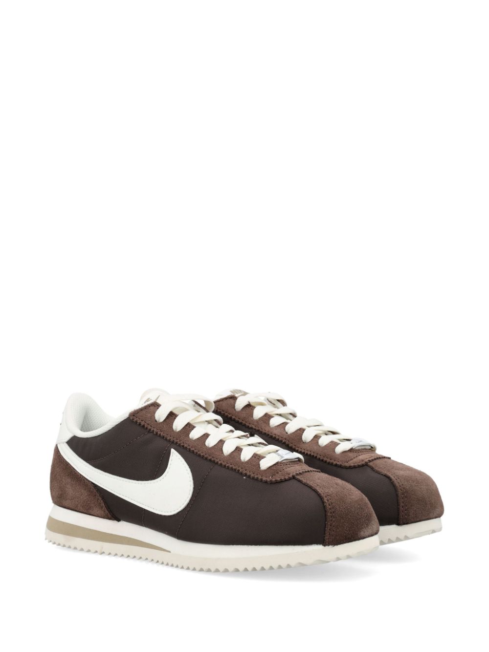 Shop Nike Cortez Txt Sneakers In Brown