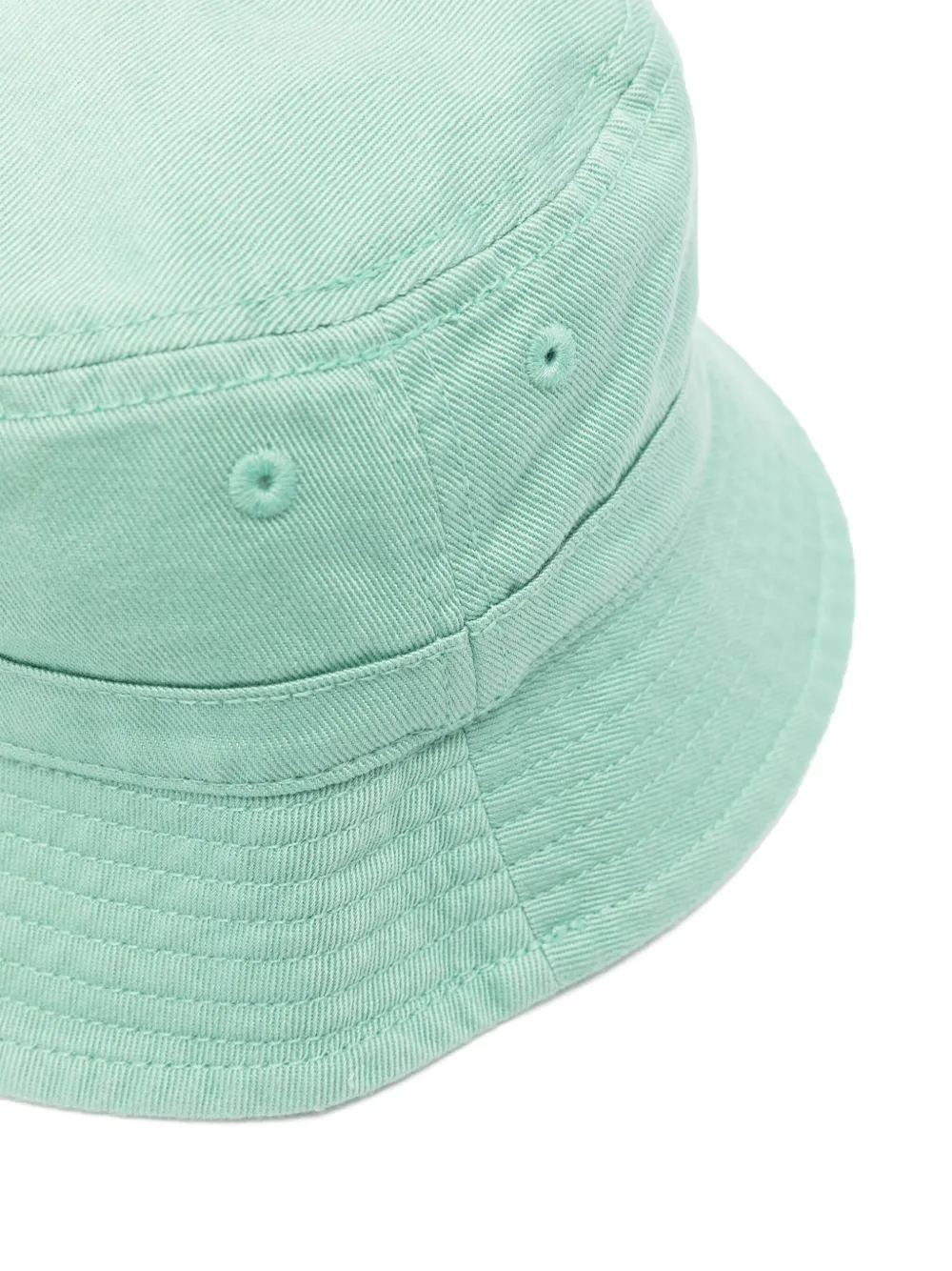 Shop Ralph Lauren Polo-bear-motif Cotton Hat In Green