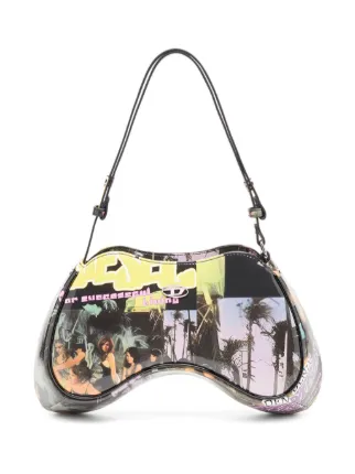 Diesel Play graphic-print Shoulder Bag | Black | FARFETCH JO Diesel Play graphic-print Shoulder Bag | Black | FARFETCH JO