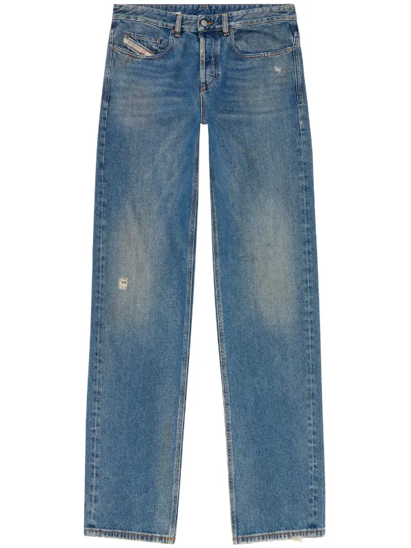 本物品質の Diesel 2001 JP FARFETCH | ブルー | ストレートジーンズ D-Macro パンツ