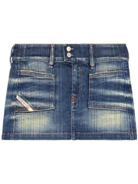 Diesel De-Hush denim miniskirt Women