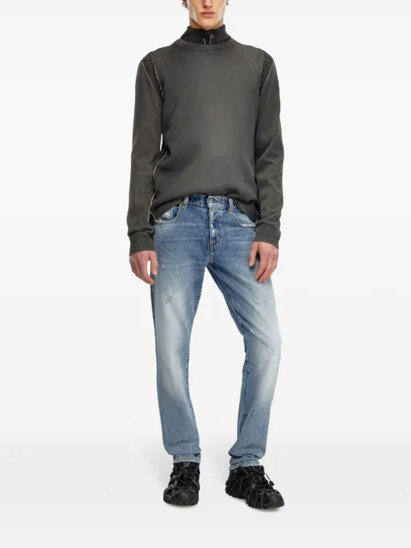 Diesel 2019 D-Strukt slim-cut Jeans Blue FARFETCH ID