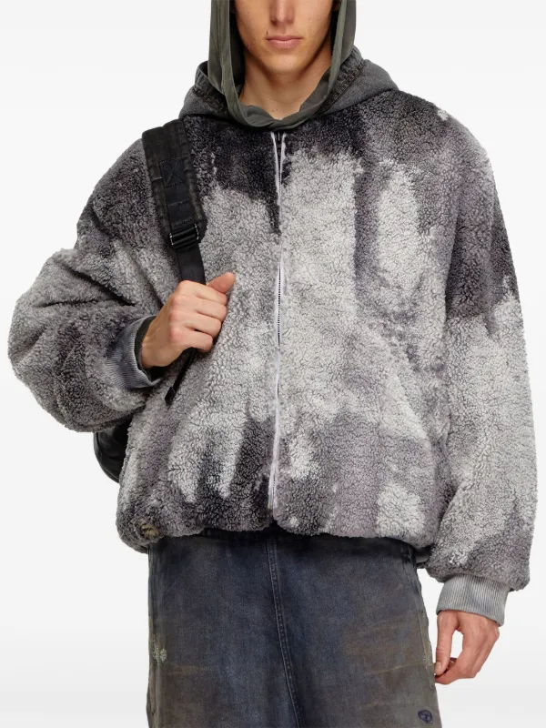 Diesel S-Depla ボンバージャケット | グレー | FARFETCH JP