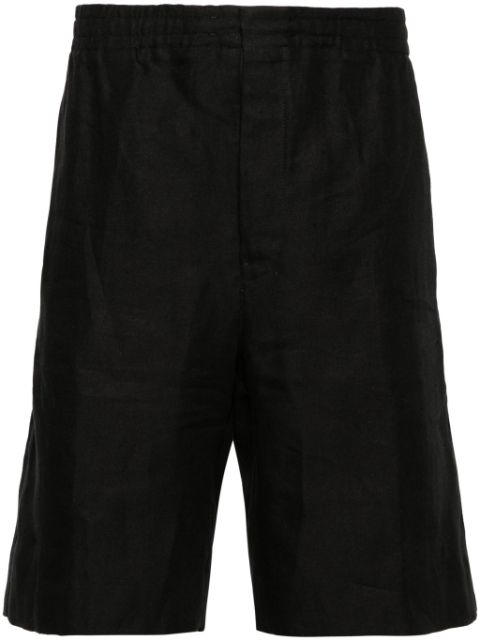 Zegna linen bermuda shorts