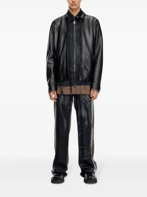 DIESEL (ディーゼル)レザージャケット - FARFETCH