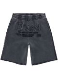 Diesel P-Rawmarshy track shorts - Black