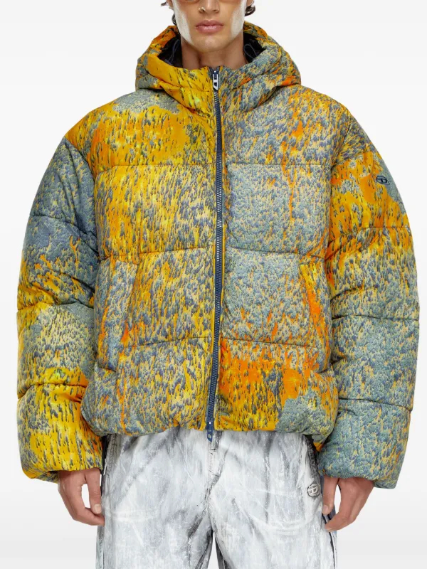 Diesel W-Bogaert パデッドジャケット | マルチカラー | FARFETCH JP