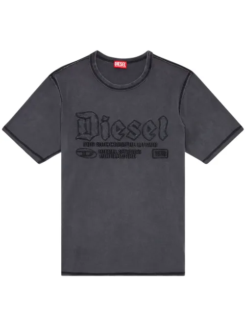 T-shirt T-Rawjust à logo brodé - Diesel - Modalova