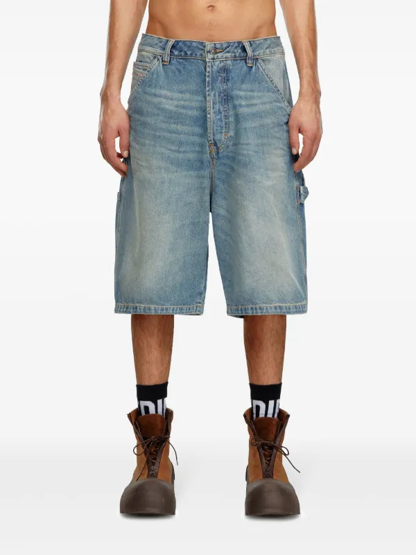 Diesel D-Livery Denim Shorts | Blue | FARFETCH Diesel D-Livery Denim Shorts | Blue | FARFETCH