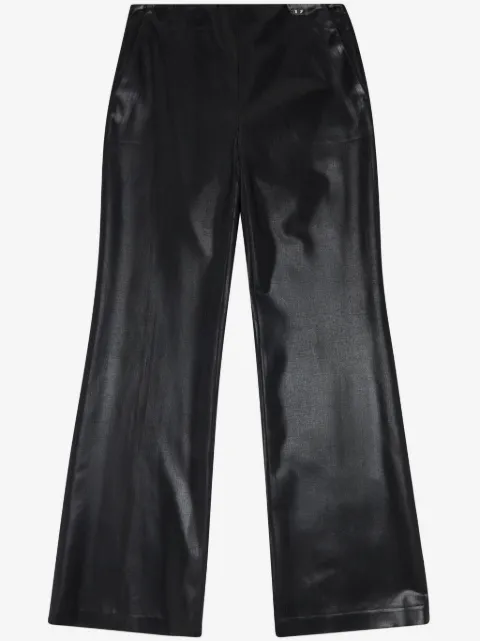 Diesel pantalones acampanados con tiro medio