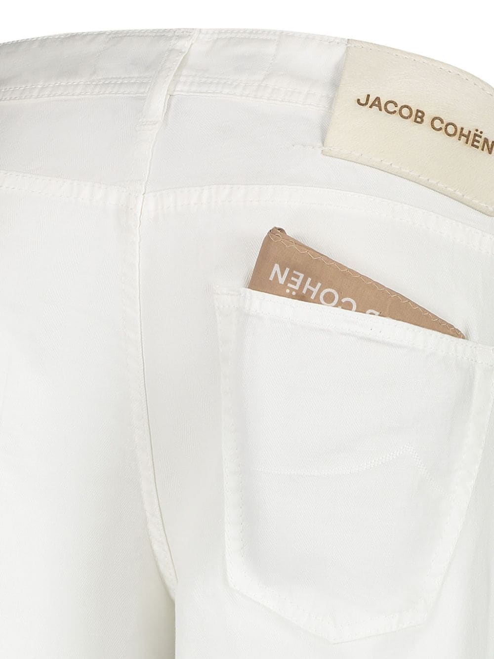 Jacob Cohën Slim-fit jeans Wit