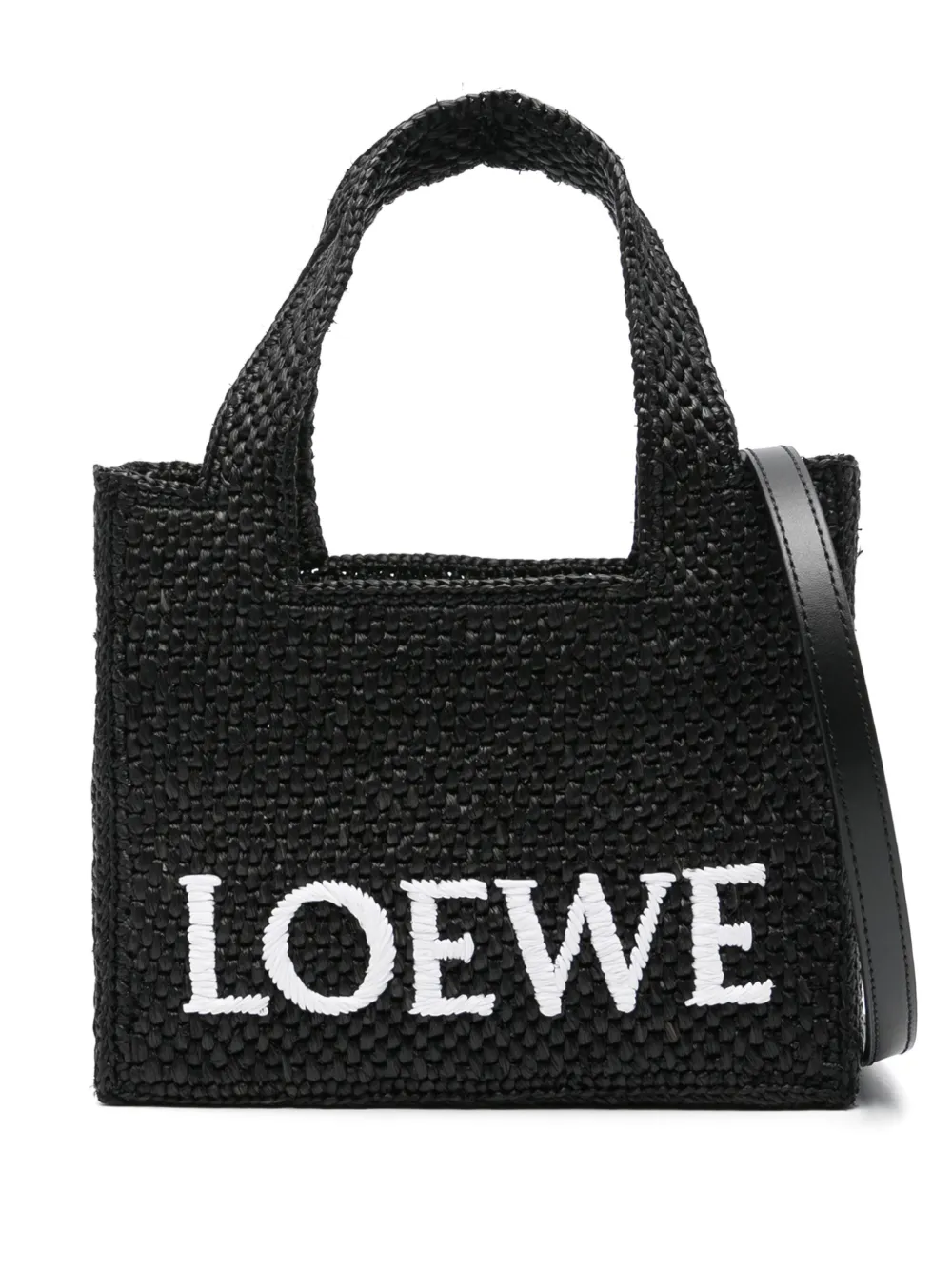 mini Loewe Font tote bag