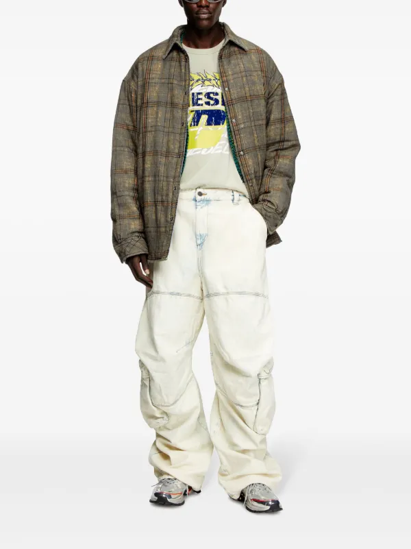 Diesel D-Arne 0CBCV ストレートジーンズ | ブルー | FARFETCH JP