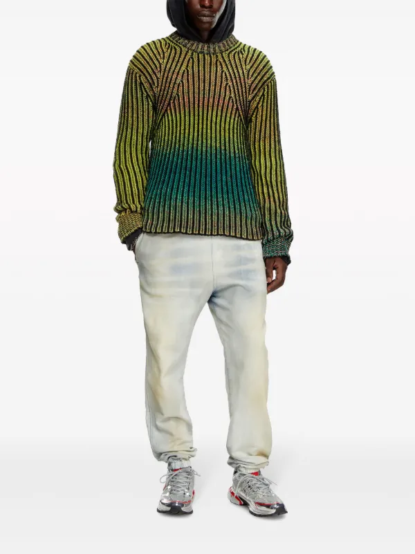 Diesel Oakland リブセーター | グリーン | FARFETCH JP