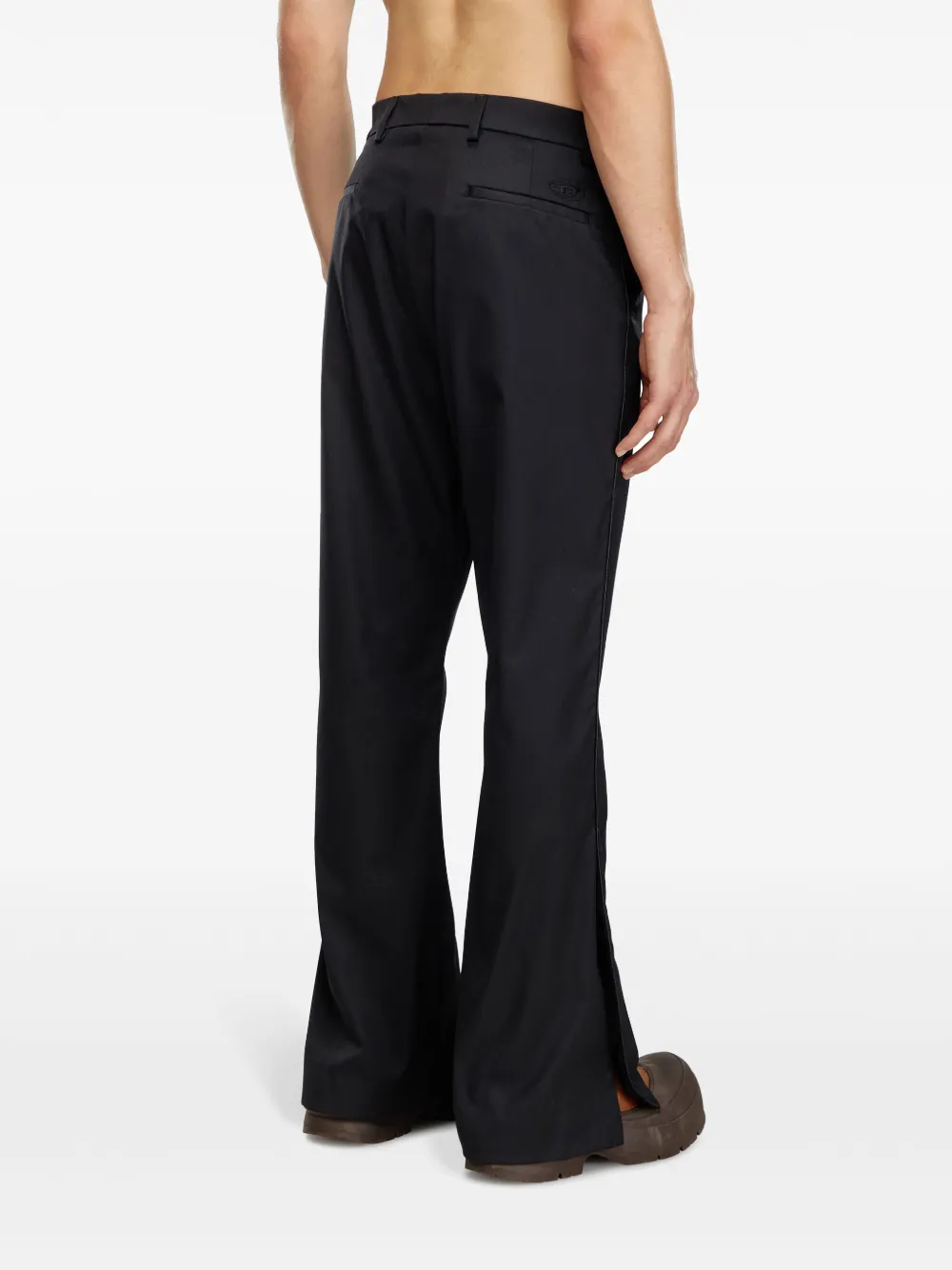 Cheap Diesel P-Ammir flared trousers Men