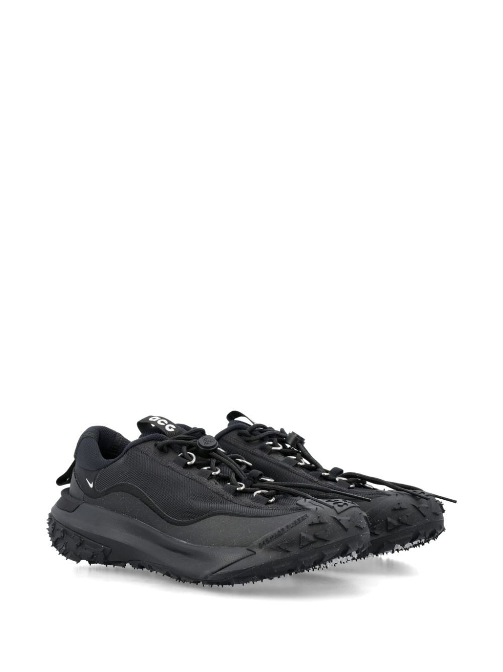 Shop Comme Des Garçons Homme Deux X Nike Acg Mountain Fly 2 Low Sneakers In Black