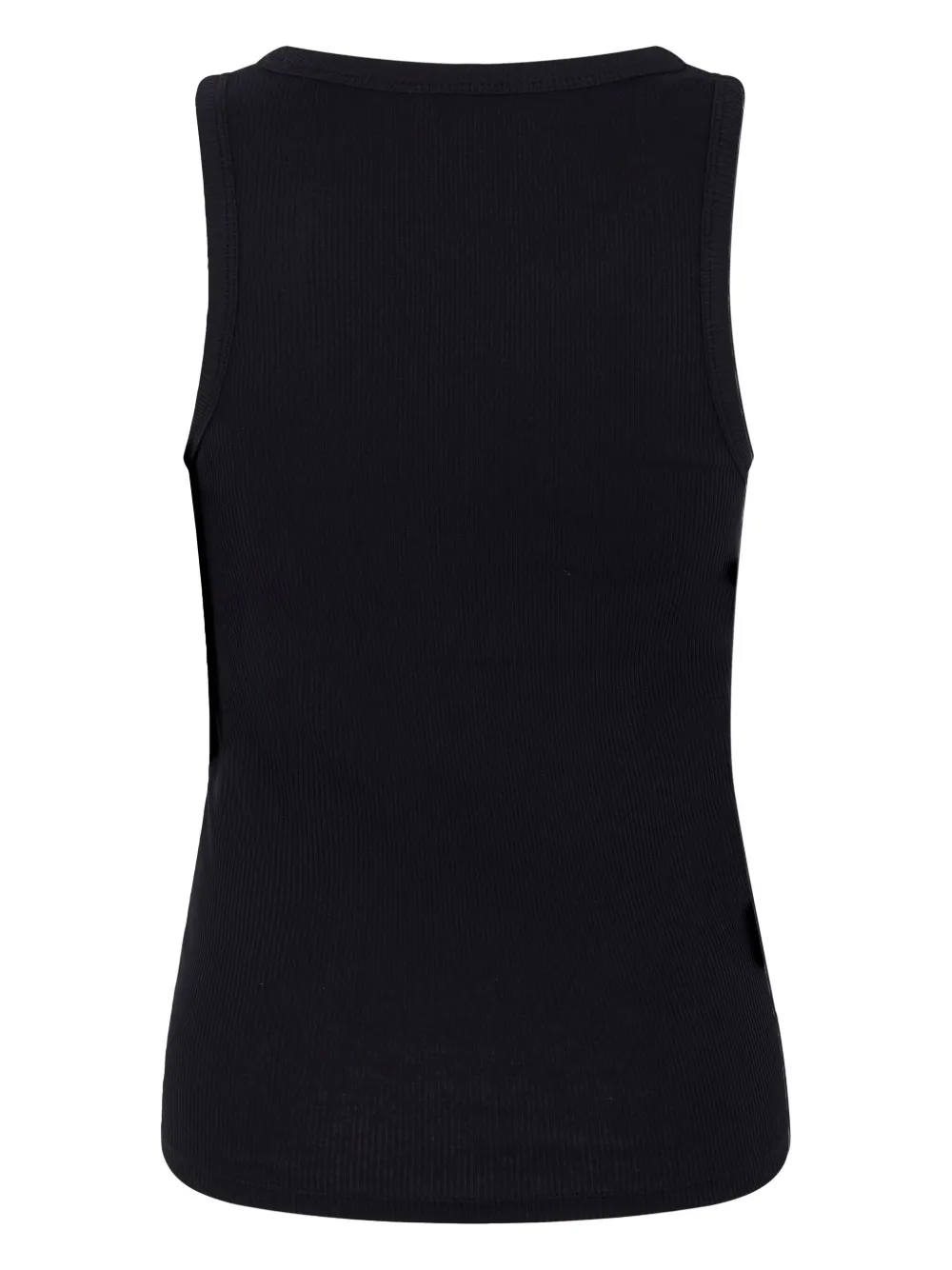 Shop Rabanne Asymmetric Gathered-detail Tank Top In Black