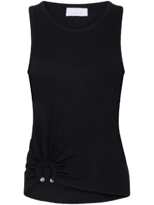 rabanne レース　トップス 黒 Rabanne(ラバンヌ) トップス(レディース) - 海外通販のBUYMA