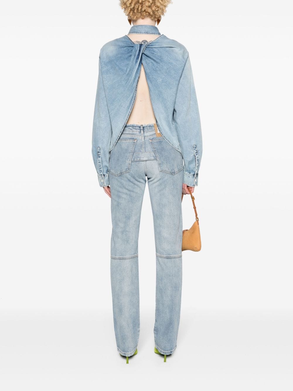 Jacob Cohën Denim blouse Blauw