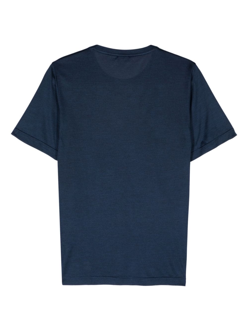 Barba T-shirt met ronde hals Blauw