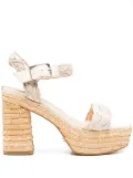 GUESS USA Follyn 120mm espadrilles - Neutrals