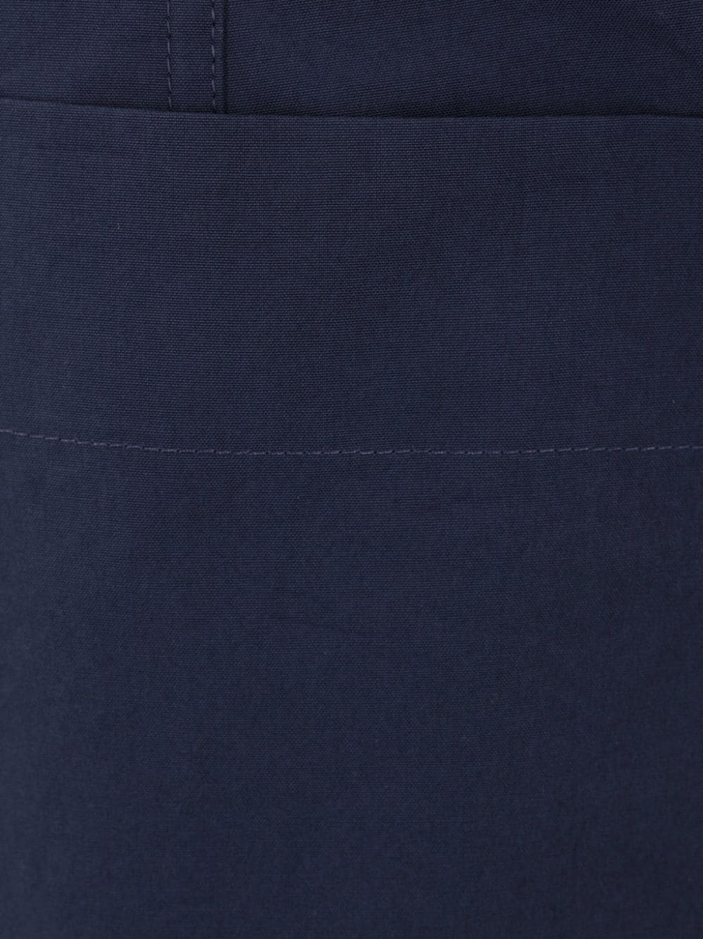 Shop Bottega Veneta Layered Cotton Shorts In Blue
