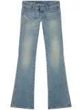 Diesel D-Hush low-rise bootcut jeans - Blue