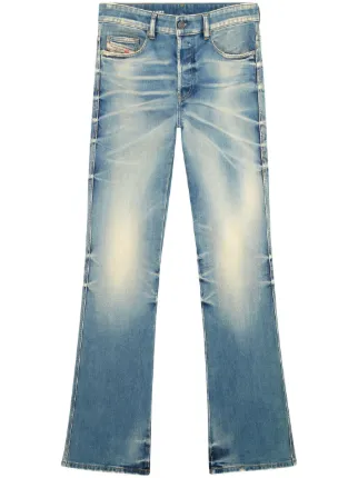 パンツ DIESEL bootcut jeans 1998 d-buck 09 Diesel 1998 D-Buck 09H34 Bootcut Jeans | Black | FARFETCH