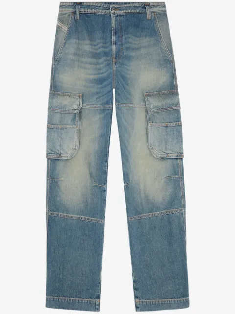 Diesel D-Fish straight-leg jeans