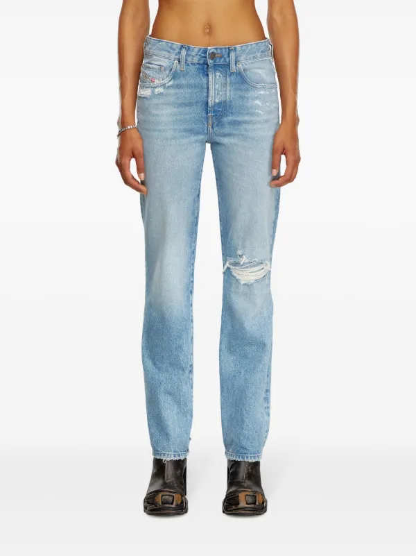 DIESEL ◆デニム｜Straight Jeans 1989 D-Mine 0cbcz Women's Regular Jeans | Dark Blue | Diesel 1989 D-Mine