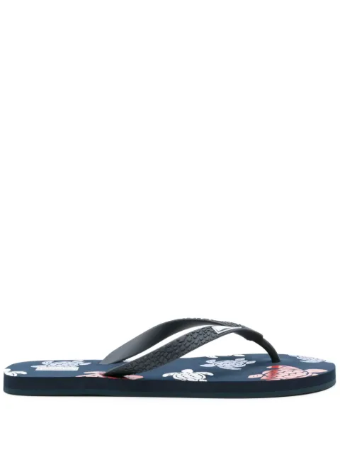 Vilebrequin Turtles-print flip flops