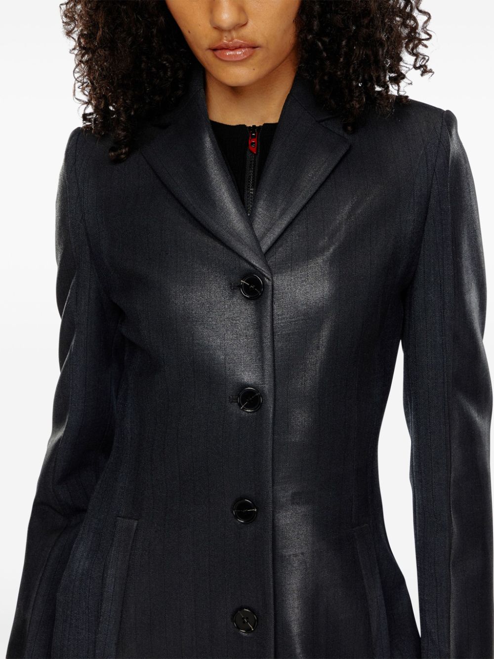 Diesel G-Lamour single-breasted coat Women