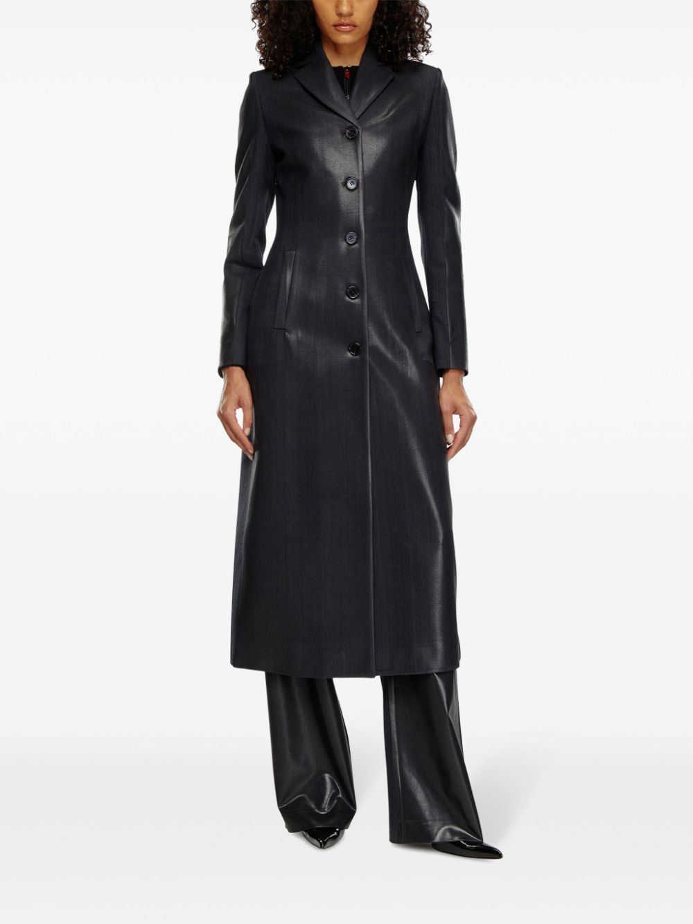 Diesel G-Lamour single-breasted coat Women