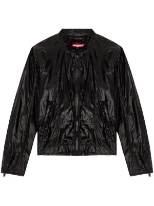 Diesel J-Hives ロゴ ウインドブレーカー | ブラック | FARFETCH JP
