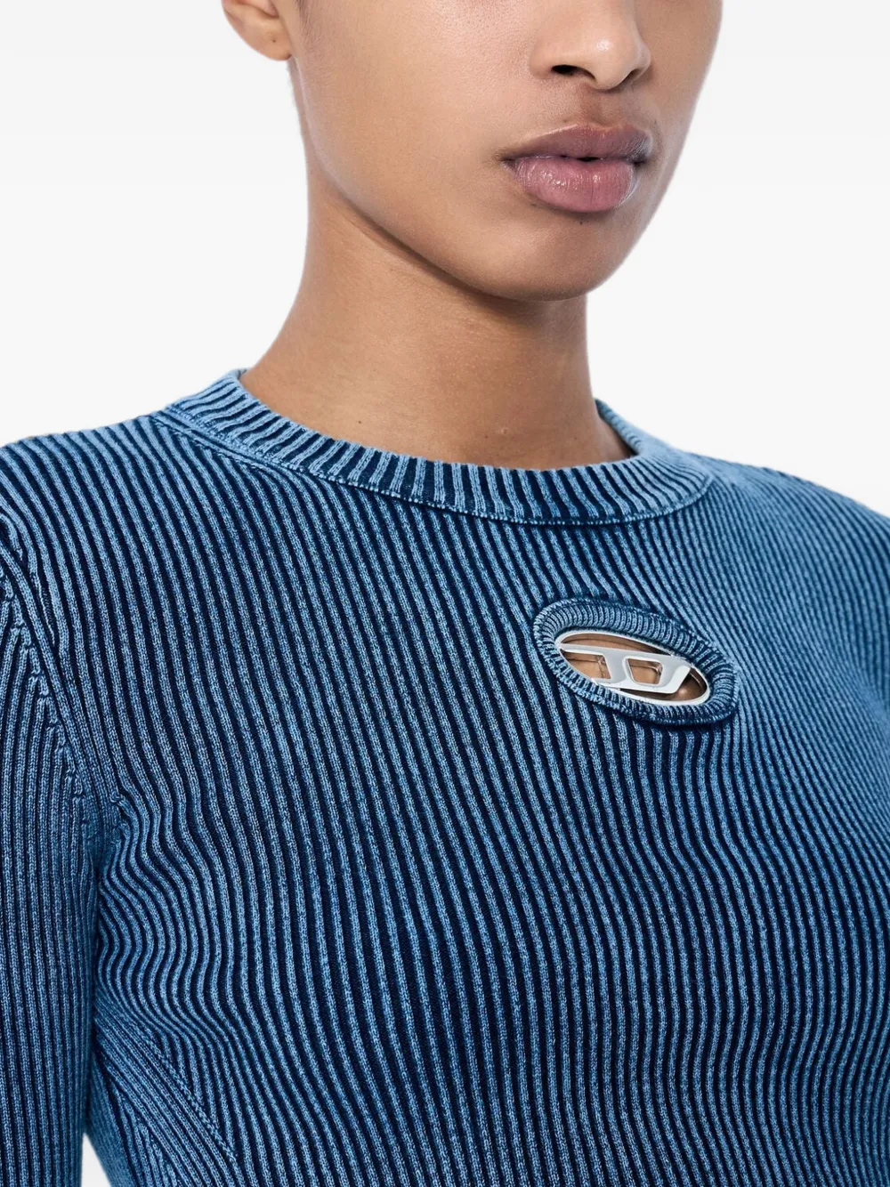Diesel Top De Canalé M-Anchor-A | Azul | FARFETCH CR
