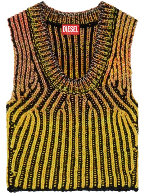 Diesel M-Orkidea knitted top Women