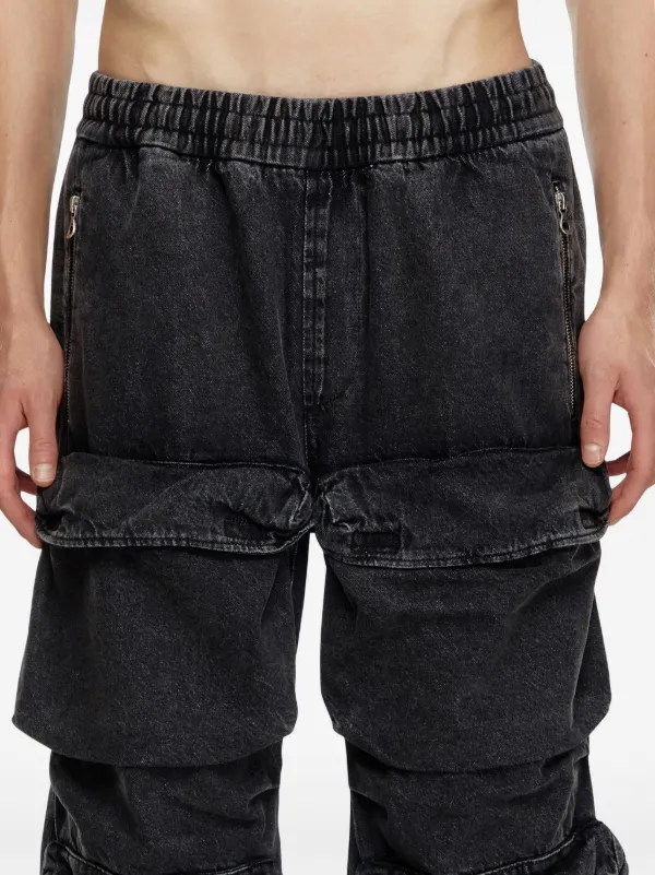 Diesel D-Beartson straight-leg Jeans | Black | FARFETCH IN
