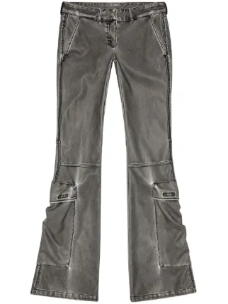 Diesel フレア カーゴパンツ | ブラック | FARFETCH JP