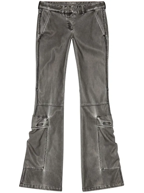 Diesel フレア カーゴパンツ | ブラック | FARFETCH JP