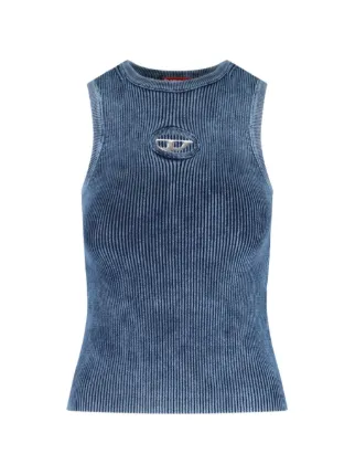 DIESEL タンクトップ M-ANCHOR-A-SL Lサイズ 8AT Diesel M-Anchor-A-Sl タンクトップ | ブルー | FARFETCH JP