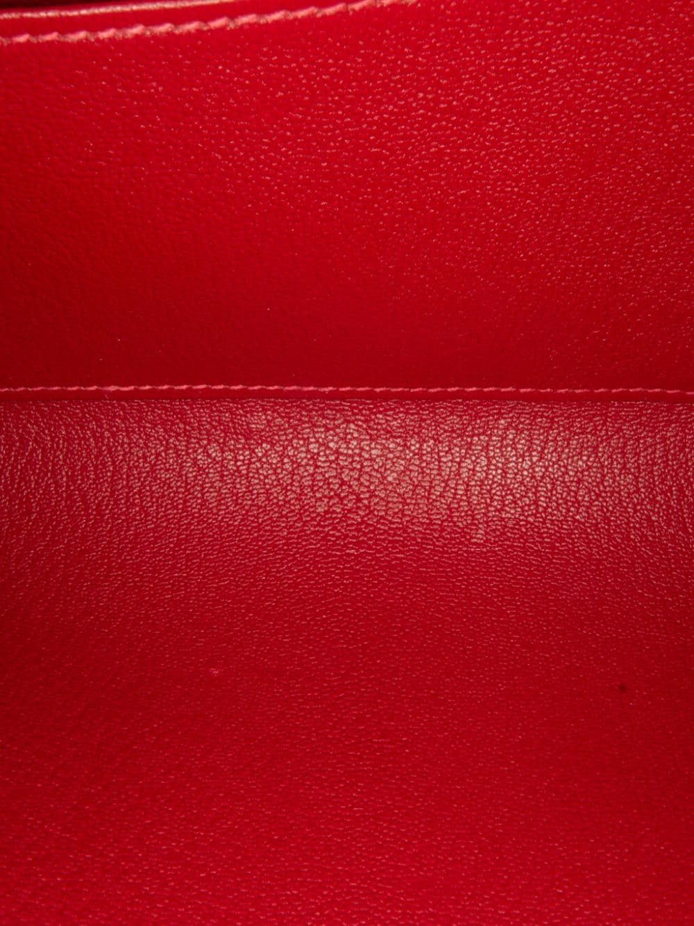 Pre-owned Hermes 2017 Tadelakt Medor 23 Clutch Bag In Red