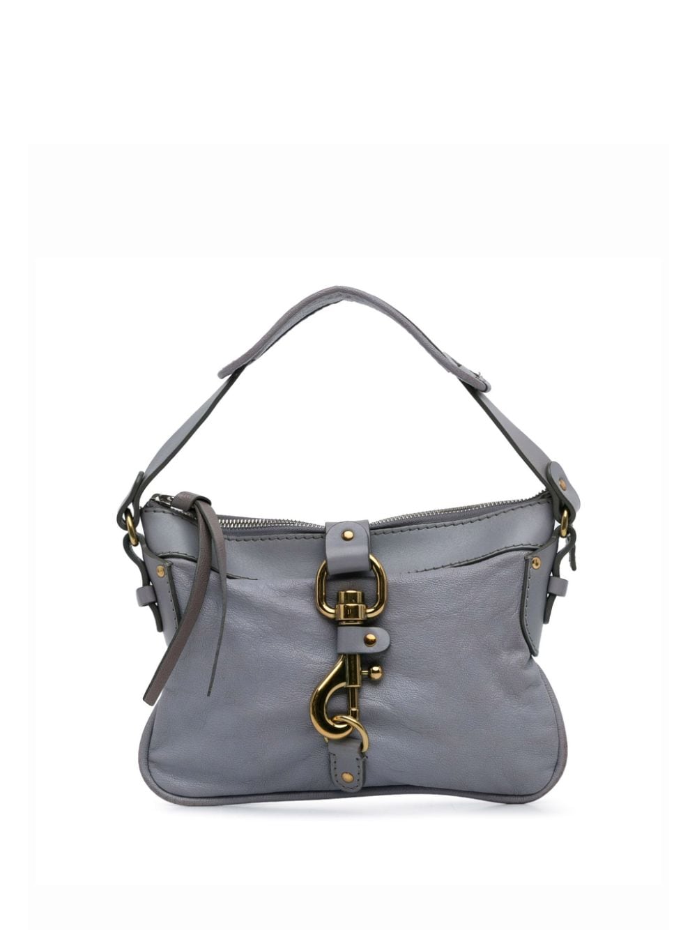 Pre-owned Chloé 2011 Leather Shoulder Bag In Grey