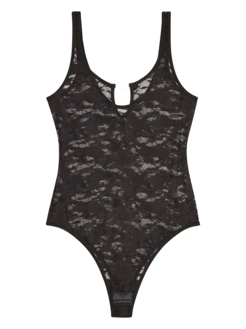 Diesel body à plaque logo - Noir - Diesel - Modalova