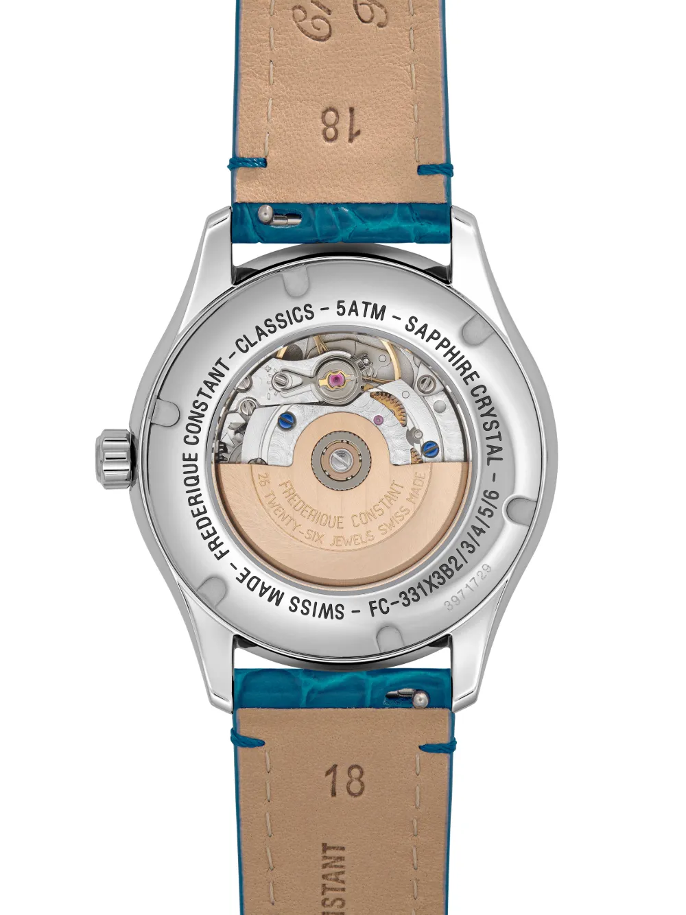 Frederique Constant Classics Elegance Luna 36mm In White