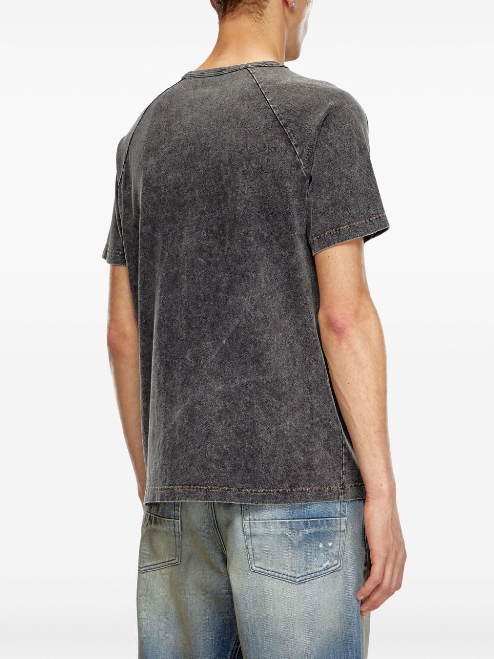 Diesel T-Radjust-Q1 faded cotton T-shirt Men