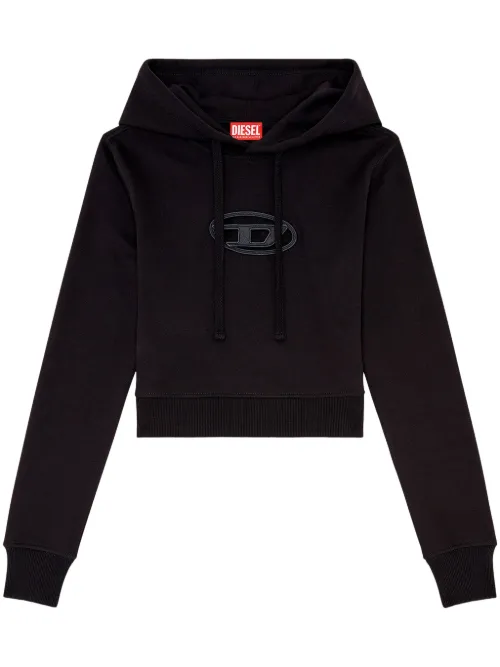 Diesel hoodie à patch logo - Noir - Diesel - Modalova
