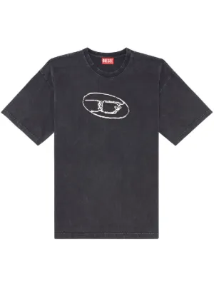 Diesel T-Adjust-Od Tシャツ | ブラック | FARFETCH JP