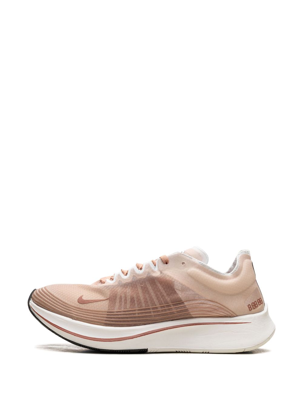 Shop Nike Zoom Fly Sp "dusty Peach" Sneakers In Pink