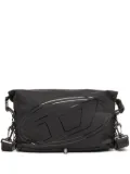 Diesel drape-nylon crossbody bag - Black